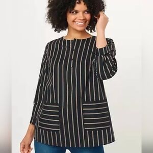 Isaac Mizrahi tunic top
